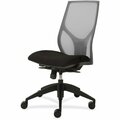 9To5 Seating Task Chair, Full Synchro, Armless, 25inx26inx39in-46in, GY/Onyx NTF1460Y300M201